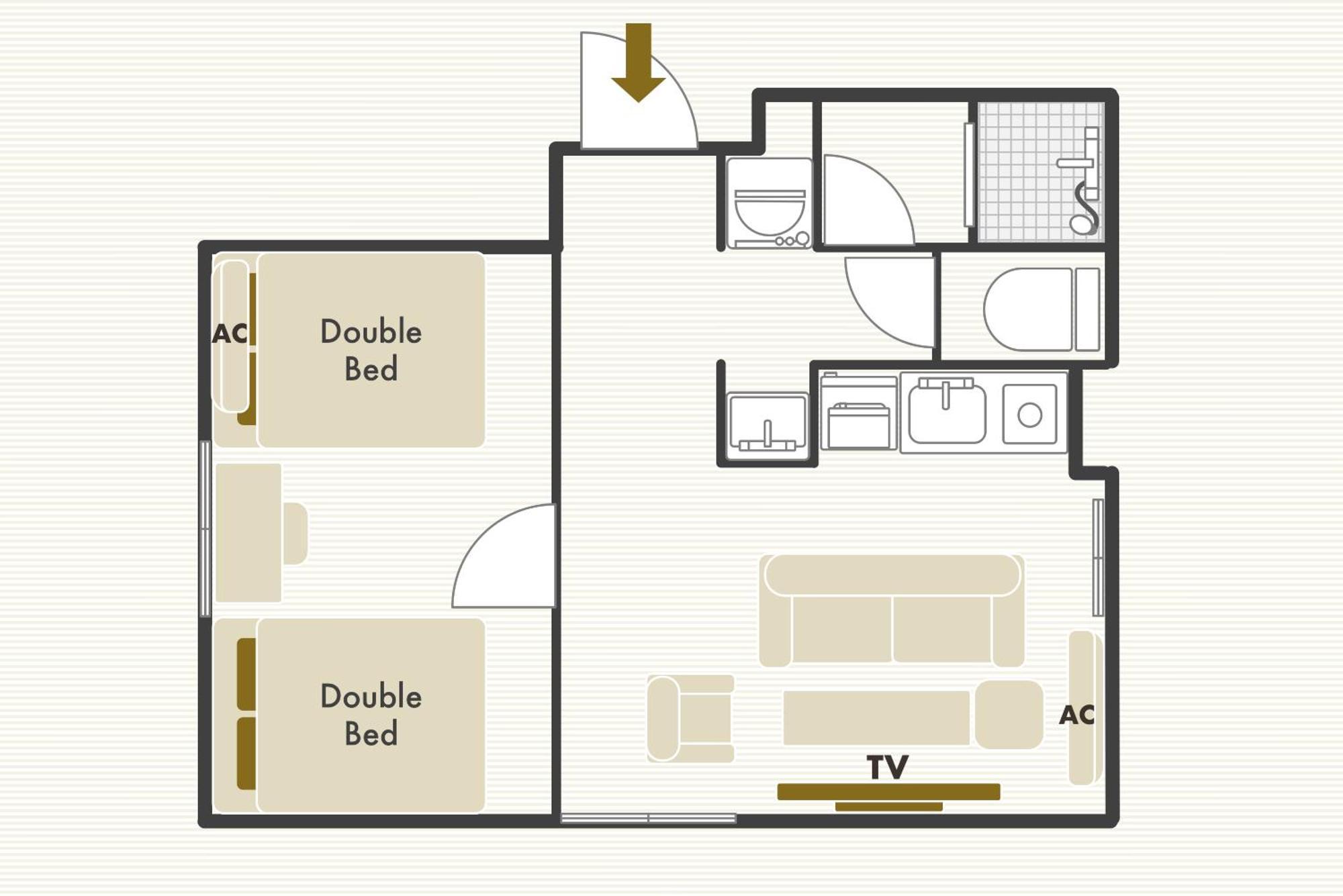 Apartment Hermitage Nishi Shinjuku
