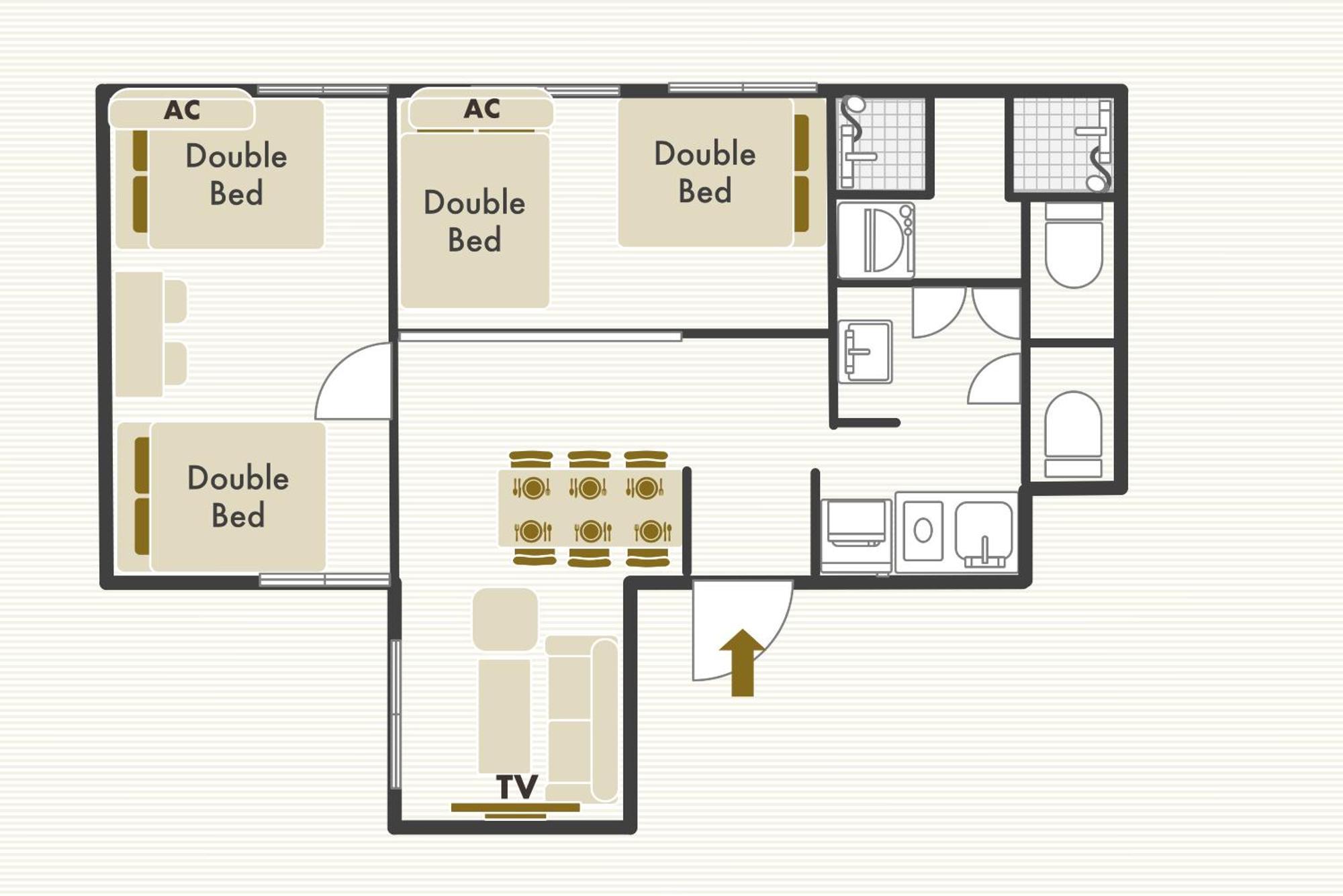 Apartment Hermitage Nishi Shinjuku Tokyo
